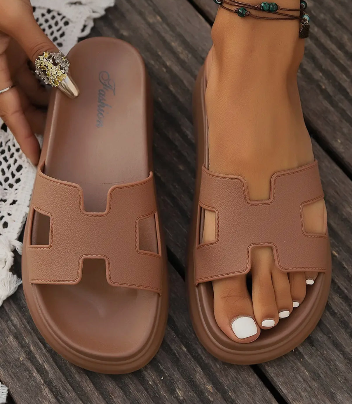 Cutout Sandals
