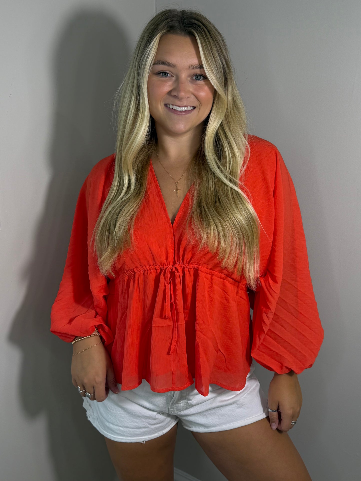 Cherry Skies Blouse
