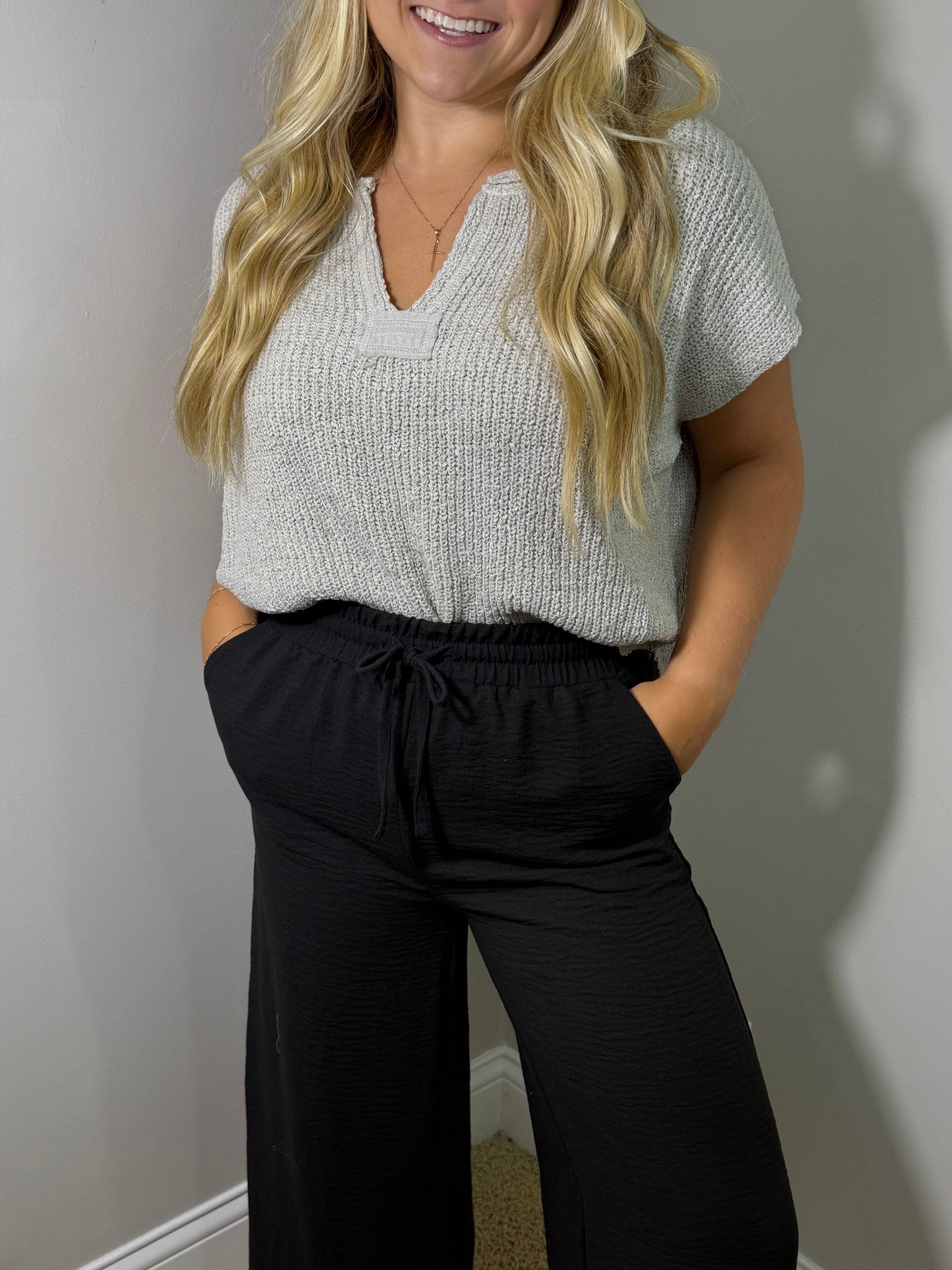 Bone Timeless Short Sleeve Top