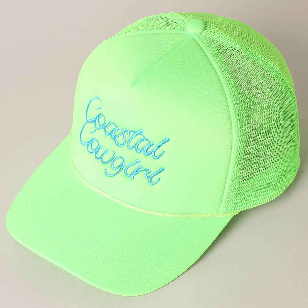 Coastal Cowgirl Trucker Hat