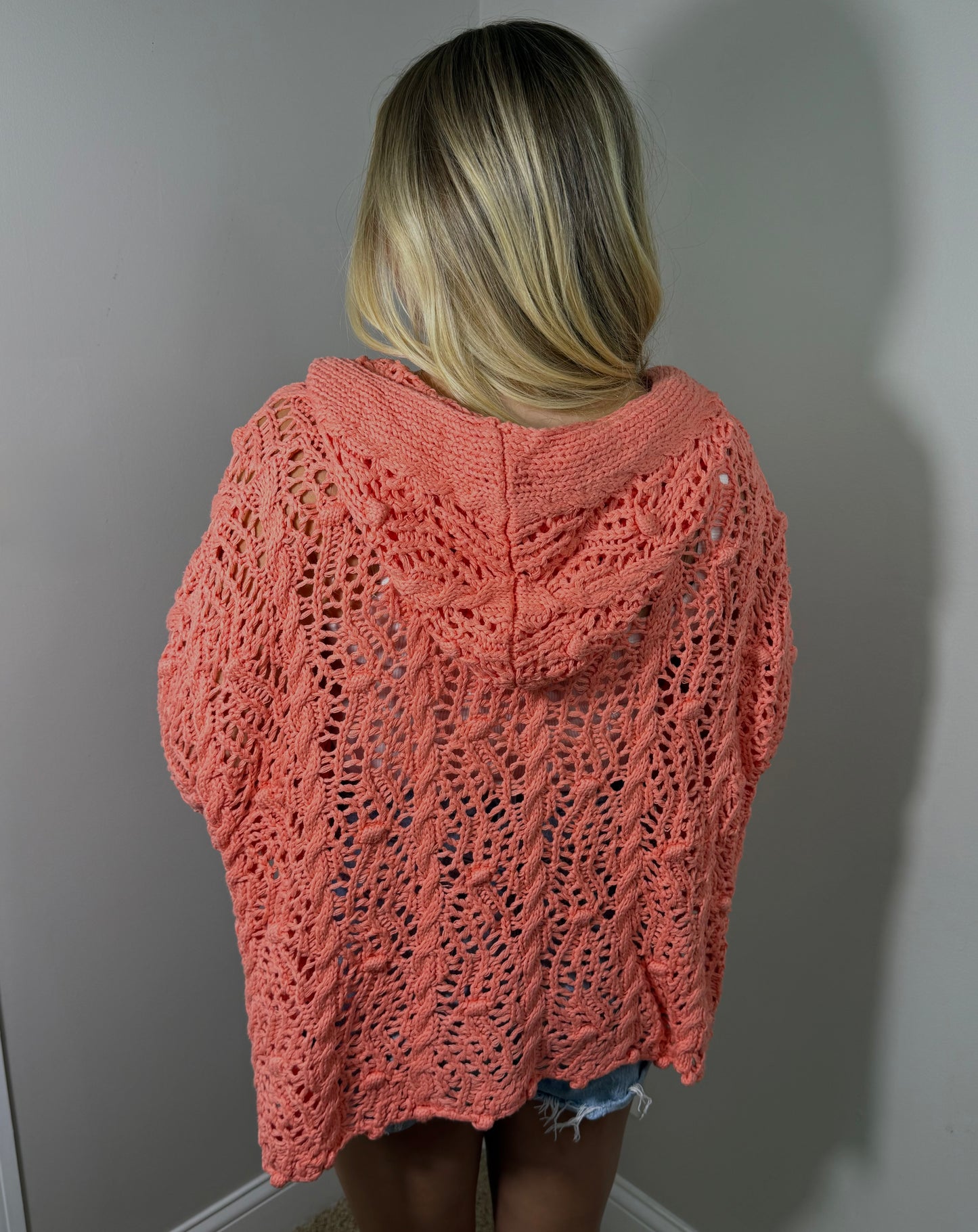 Waverly Open Hooded Cardigan
