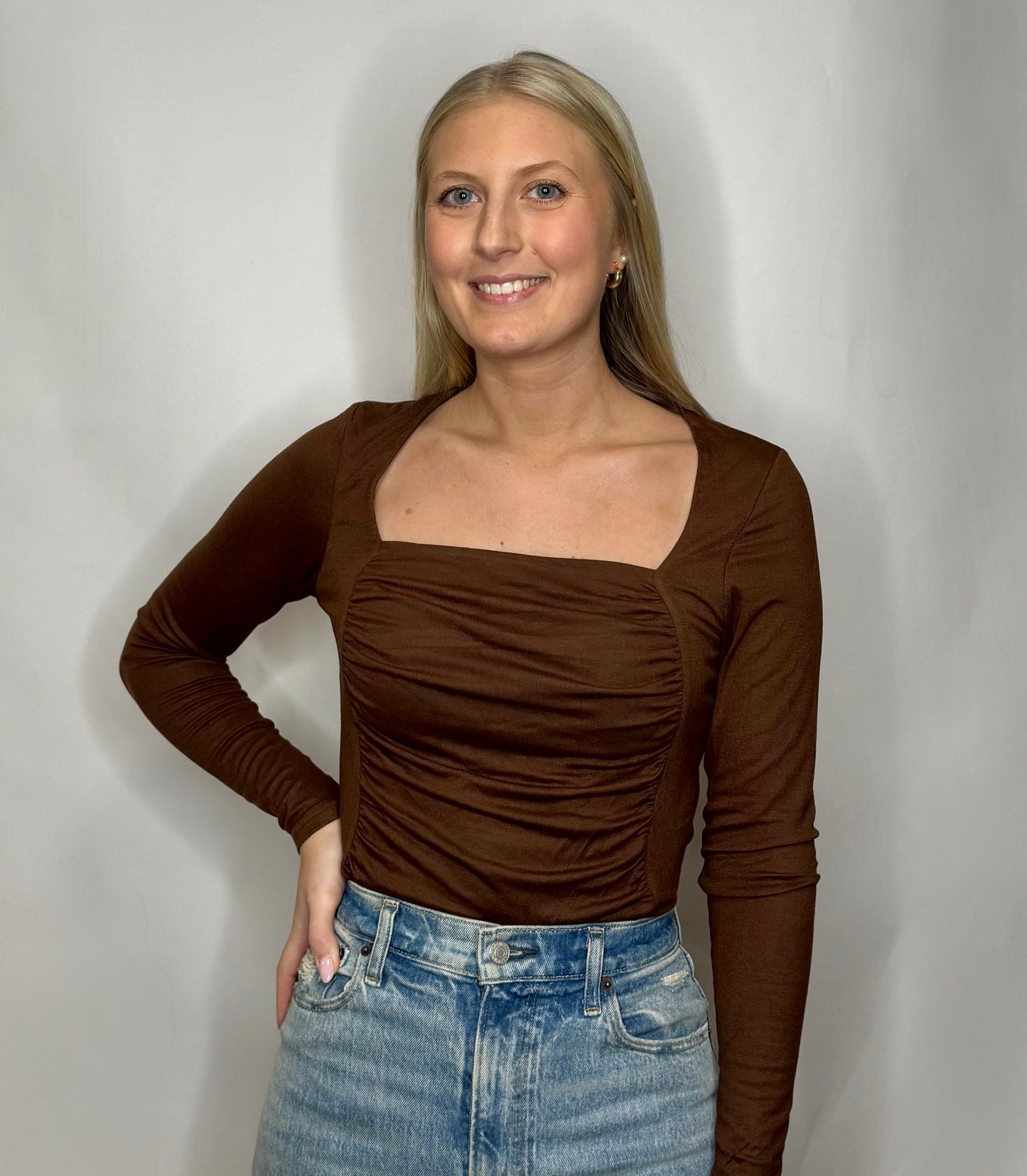 Trinity Square Neck Top
