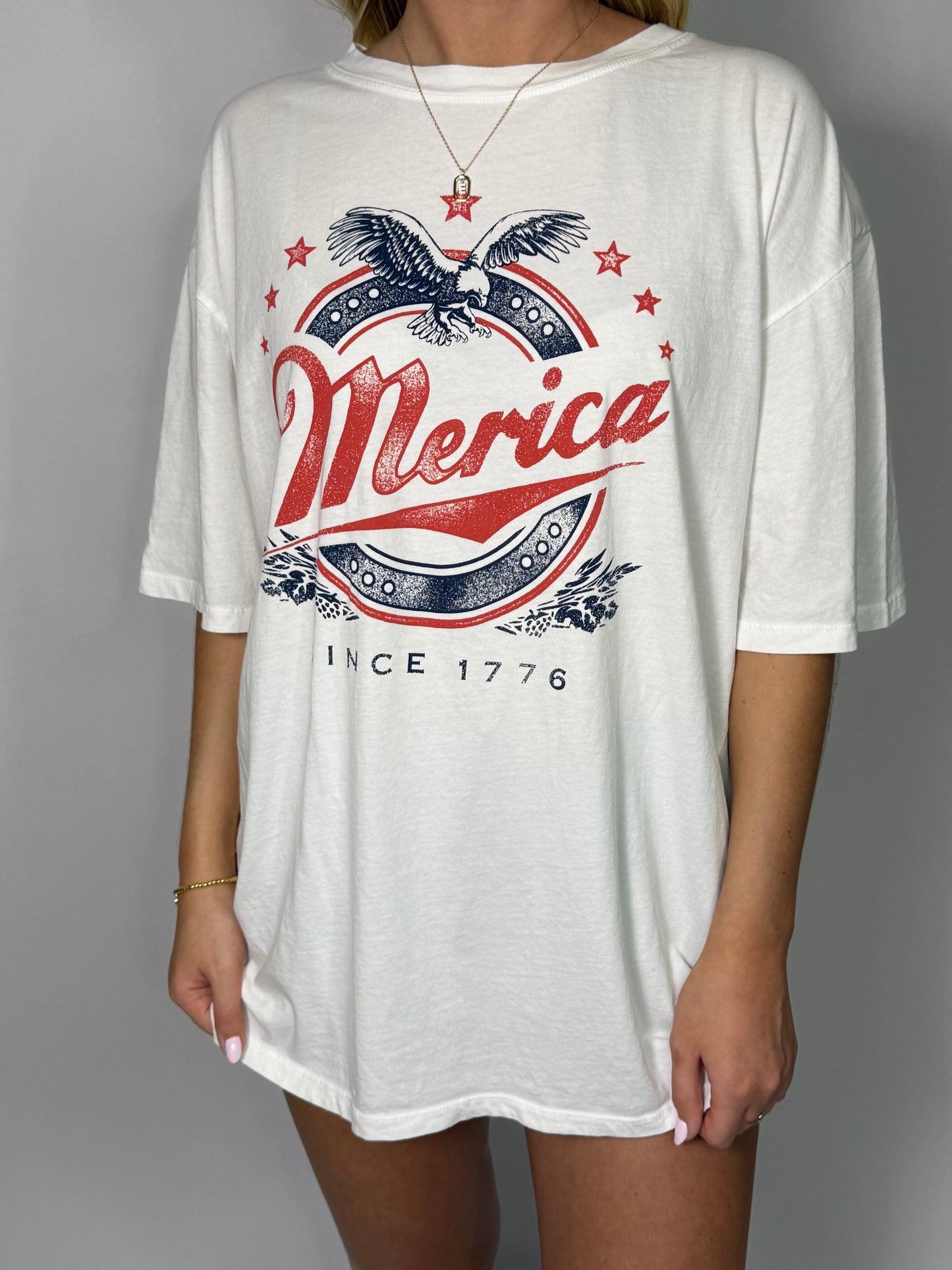 Merica Oversized Tee