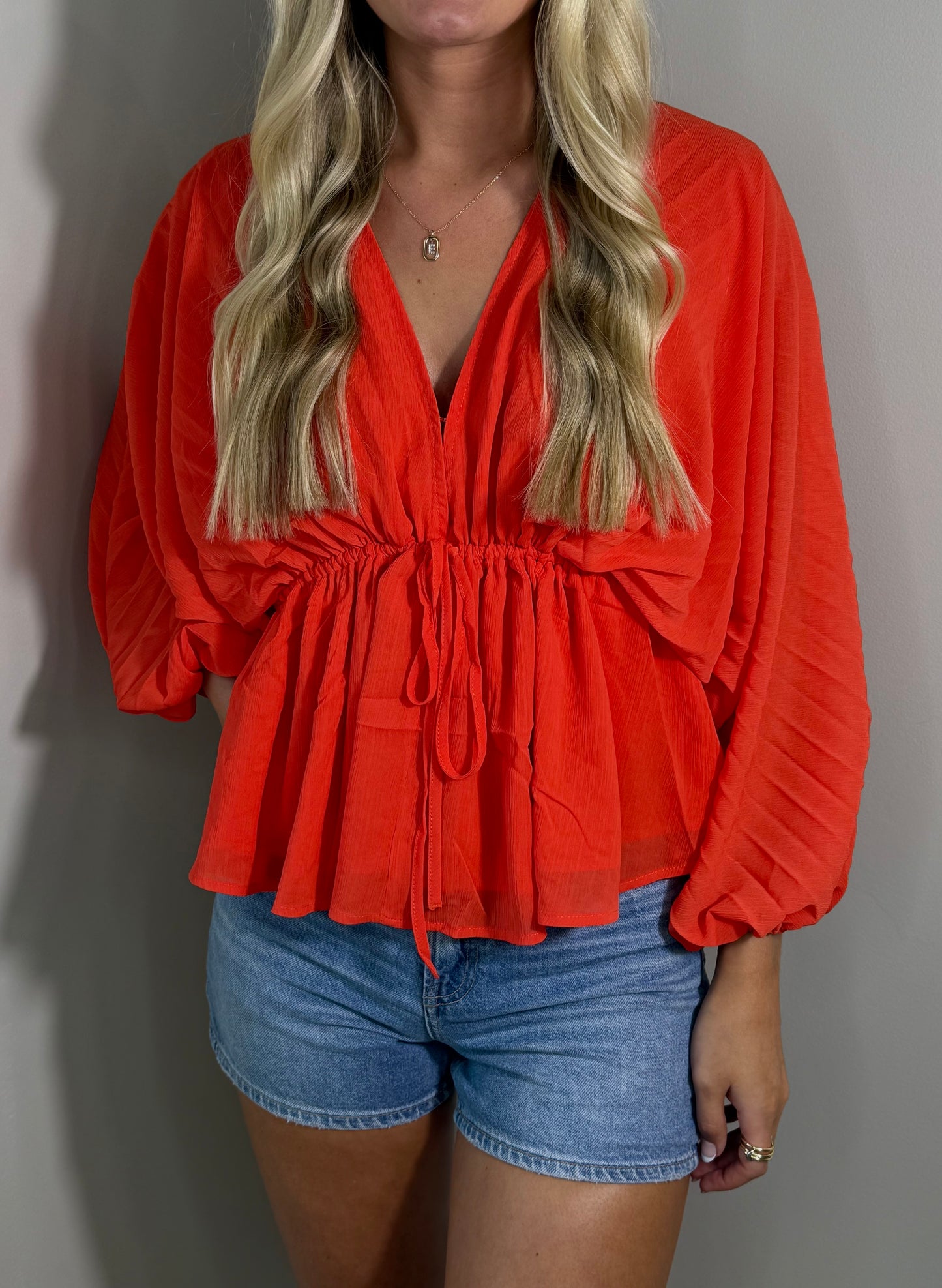 Cherry Skies Blouse