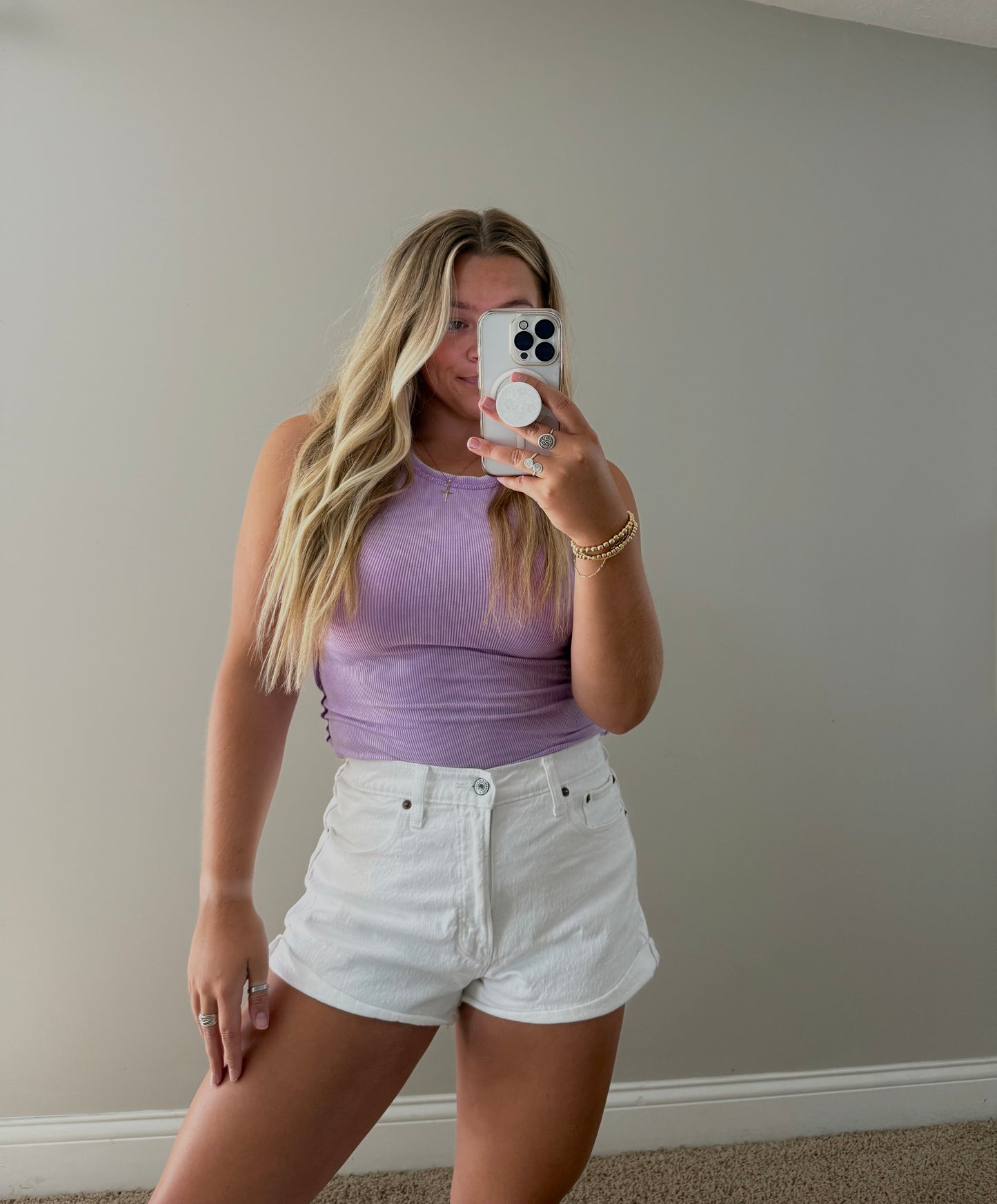 Lavender Bloom Tank