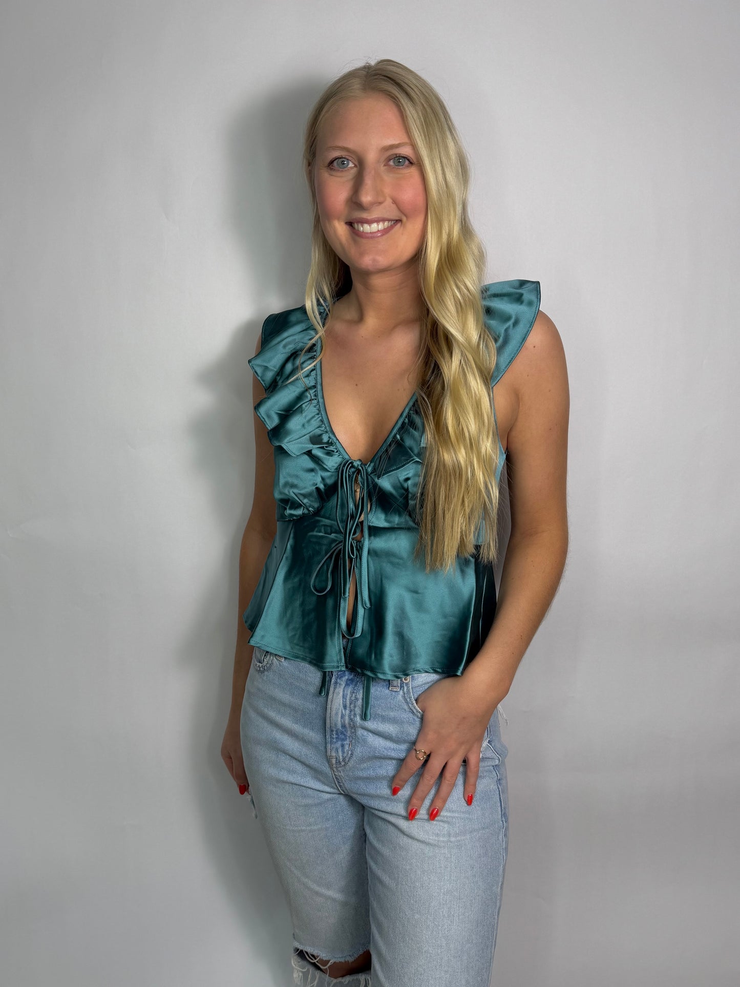 Emily Ruffle Top