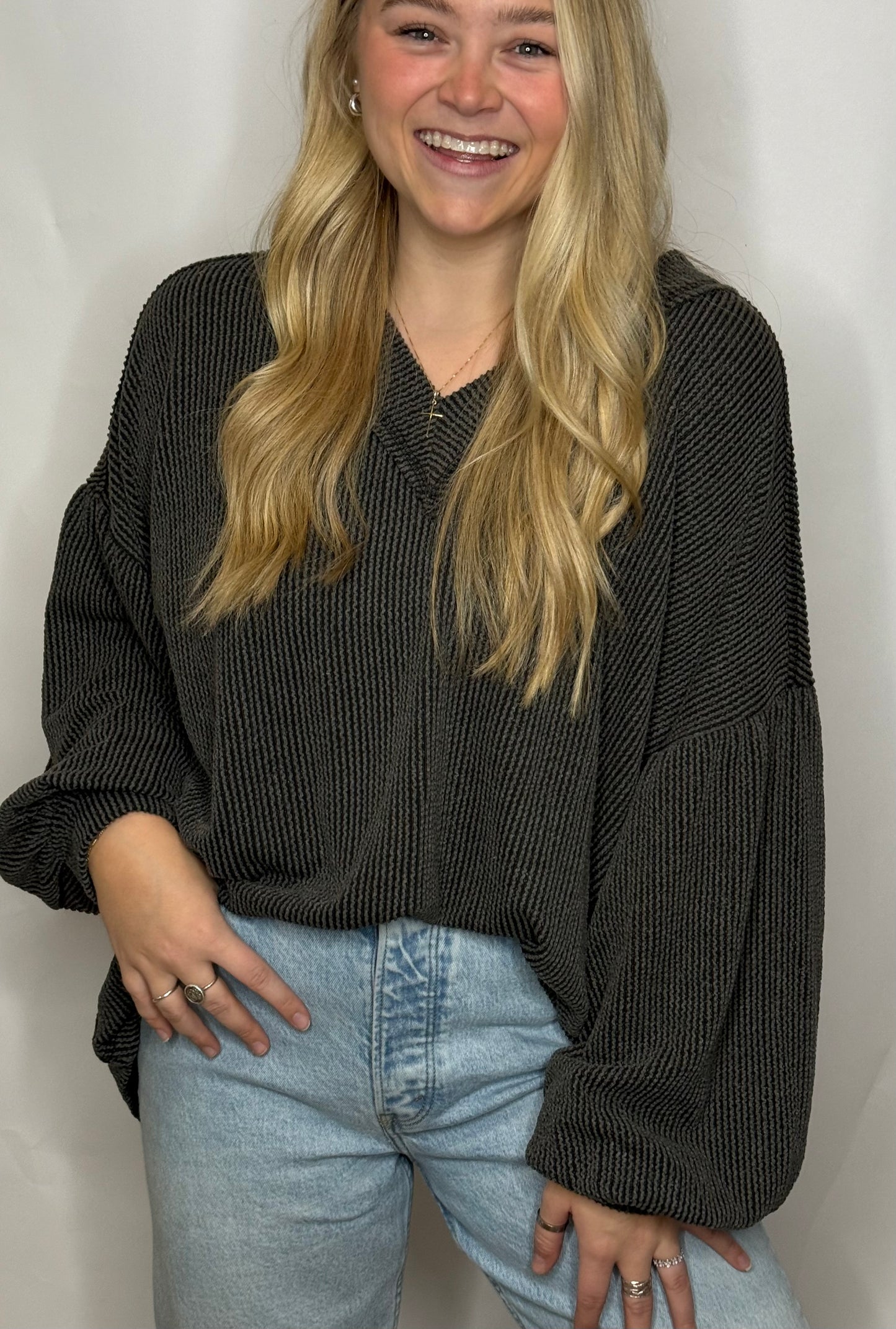 Casey Ribbed Shirt