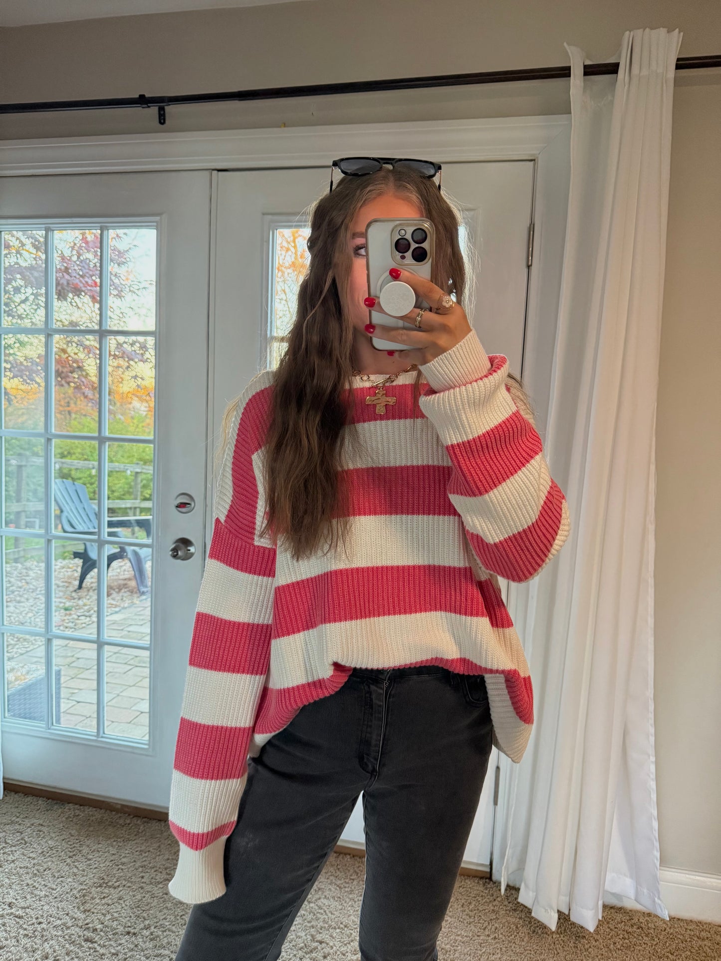 The Best Time Sweater | Pink