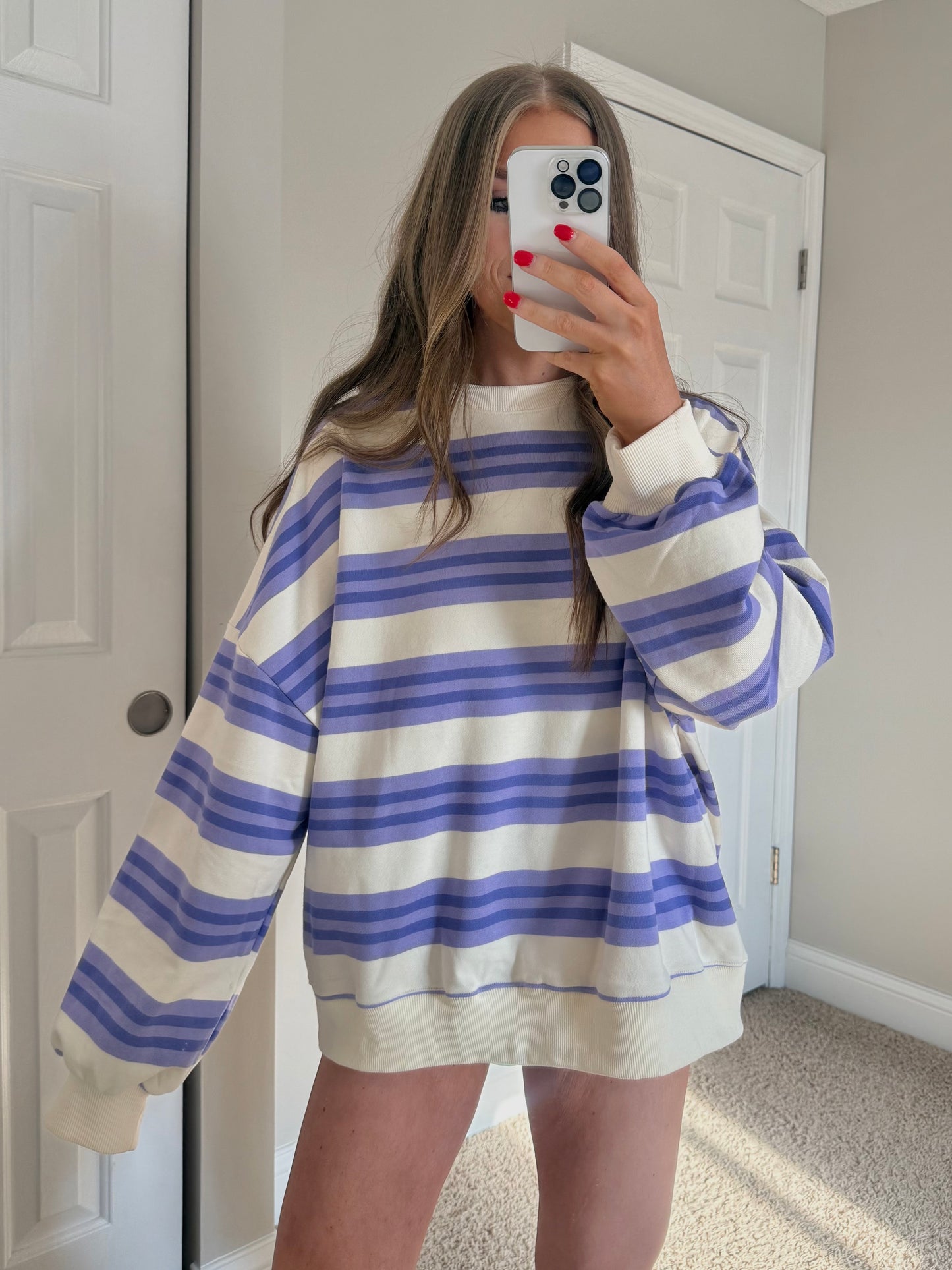 Lavender Breeze Crewneck