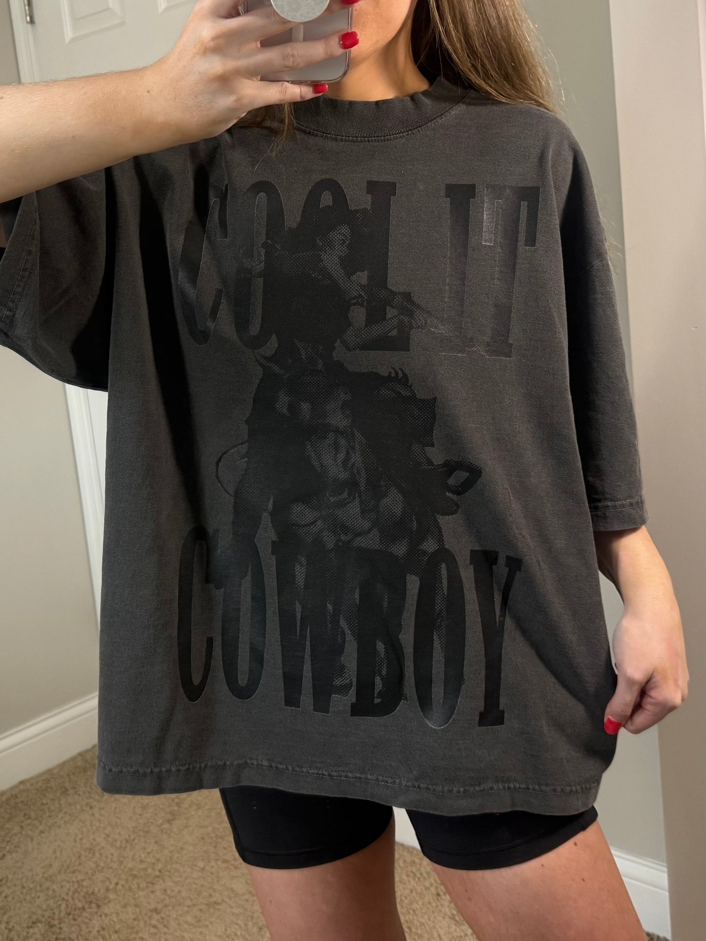 ‘Cool It Cowboy’ Boxy Tee