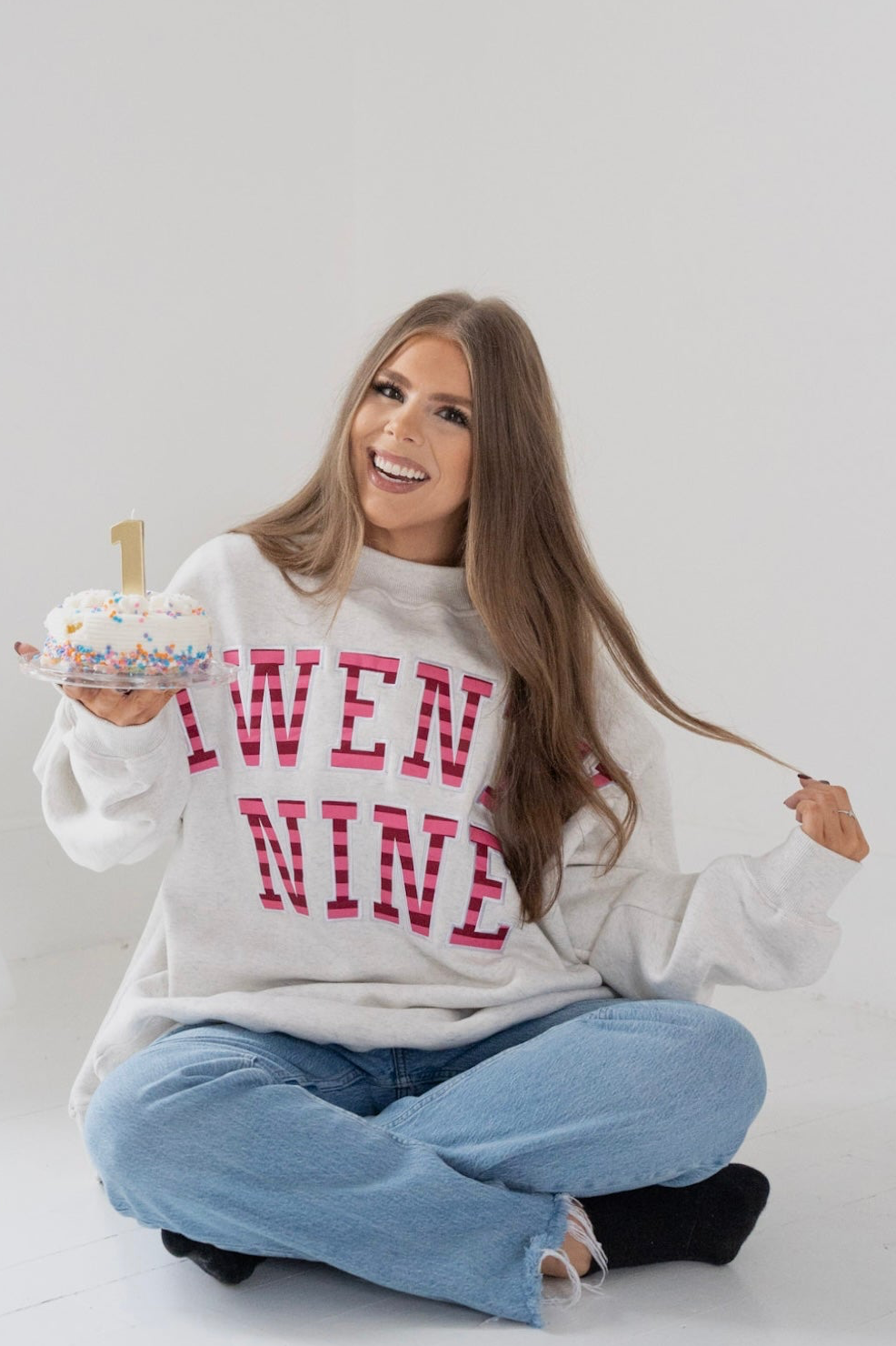 PREORDER - TwentyNine Mockneck | Pink/Burgundy Striped