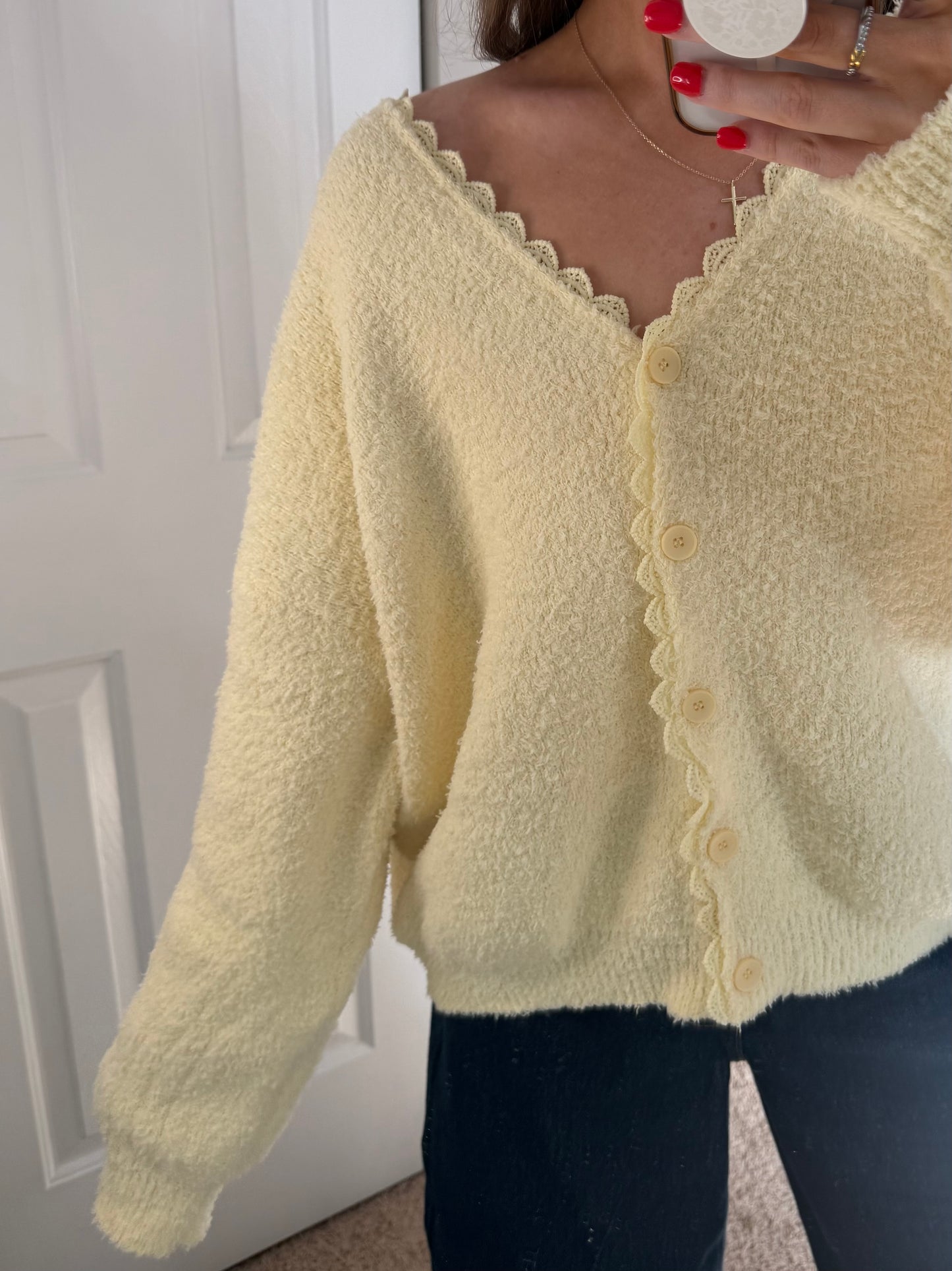 Butterfly Knit Cardigan