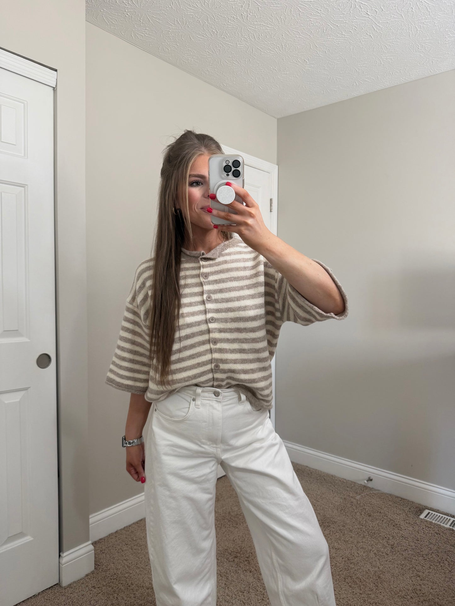 Upside Quarter Sleeve Cardigan