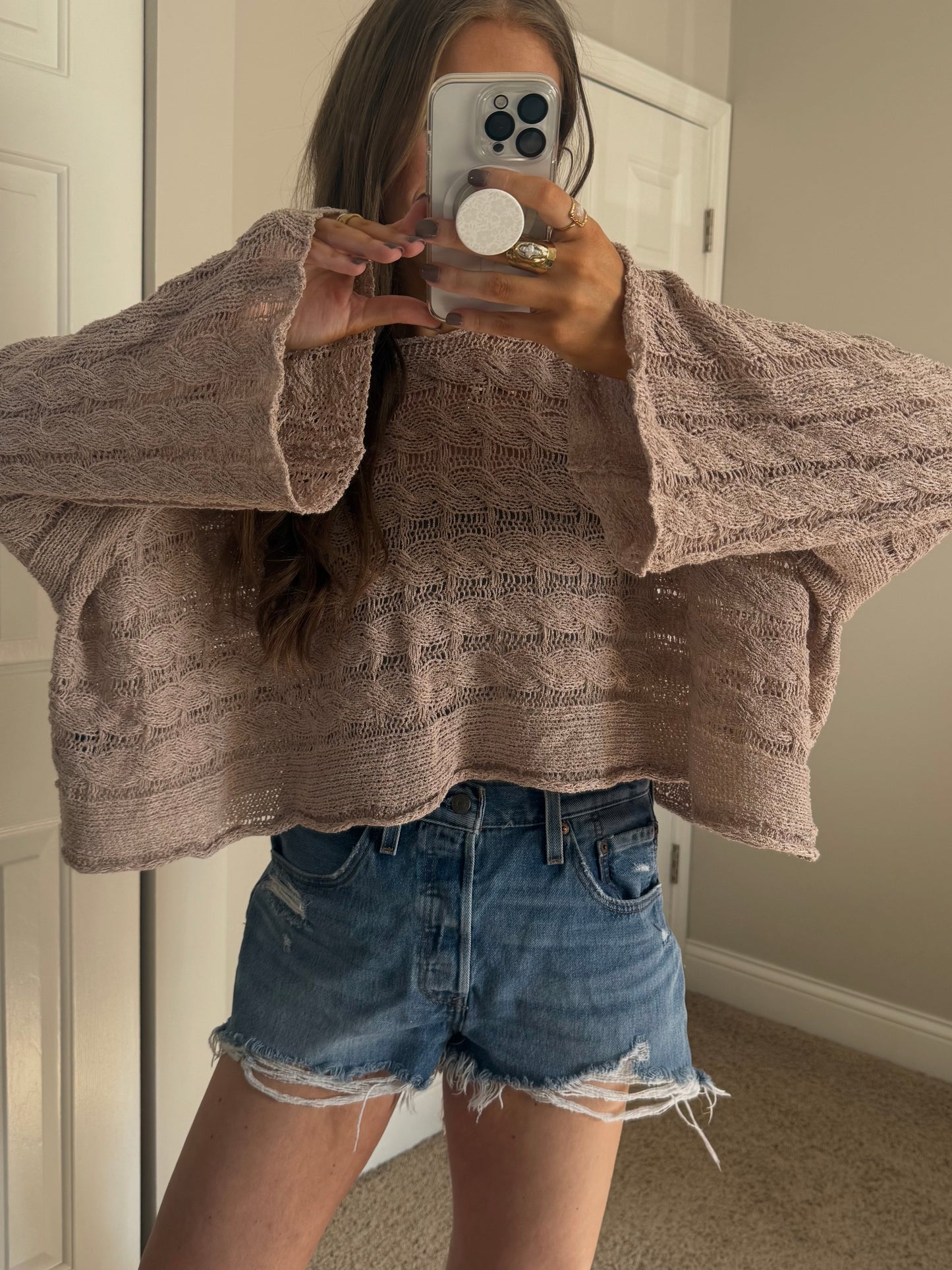 Horizon Sweater | Almond