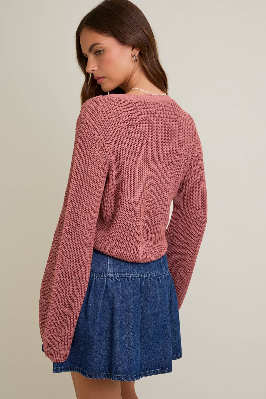 Bell Sleeve Cardigan