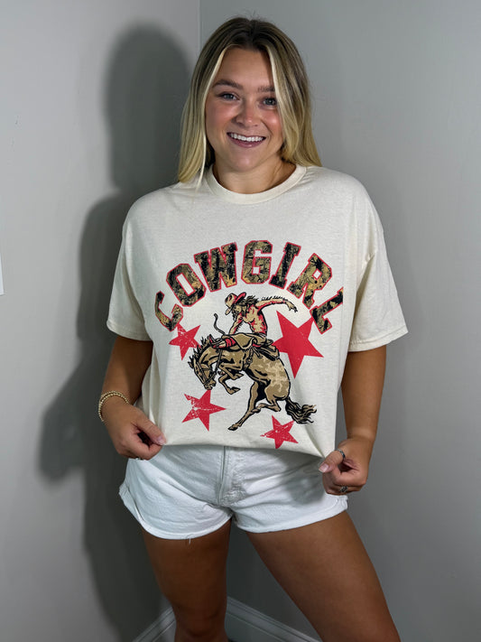 Cowgirl Oversized Tee