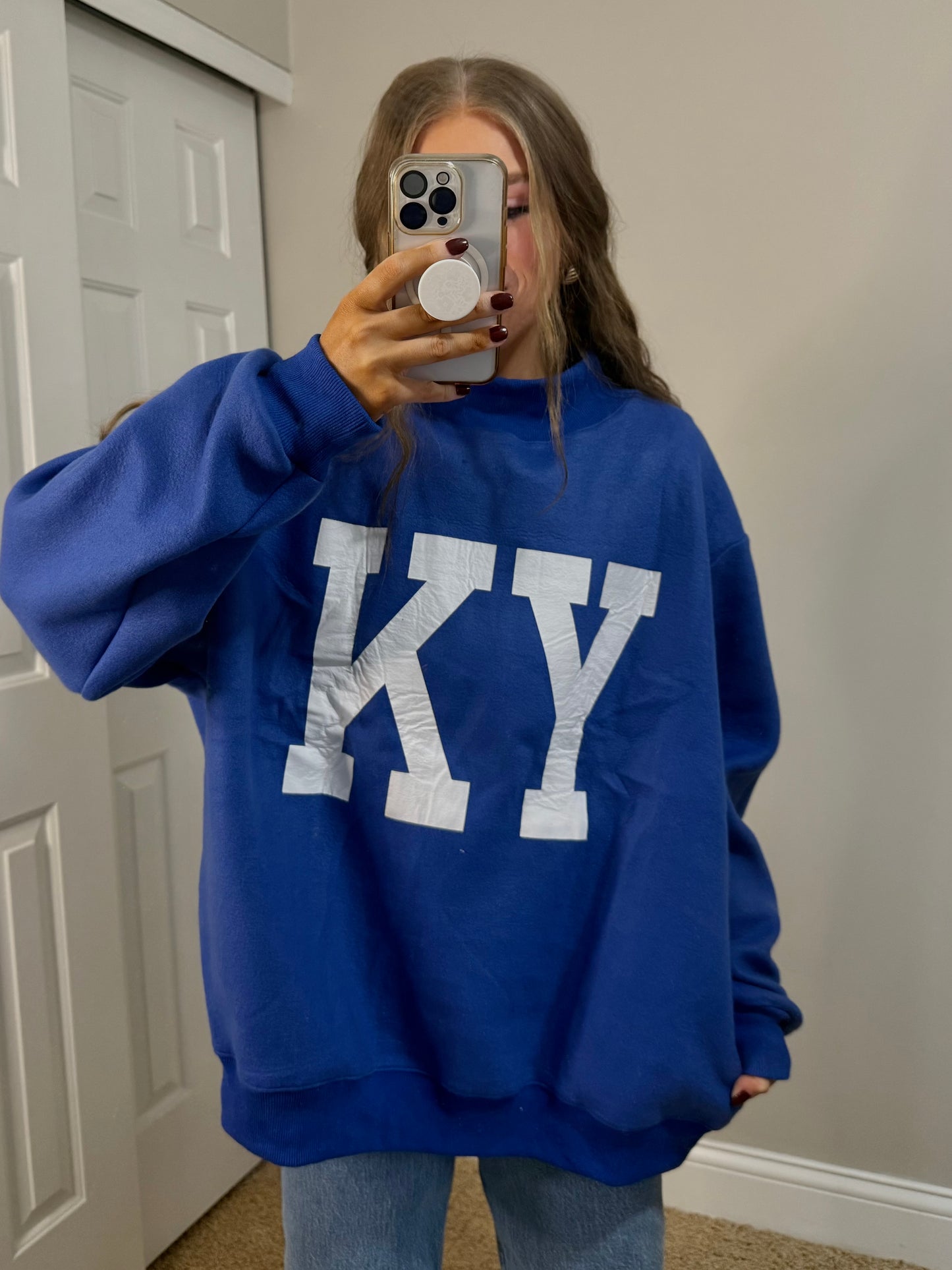 Reversible Mockneck | BLUE Kentucky/KY