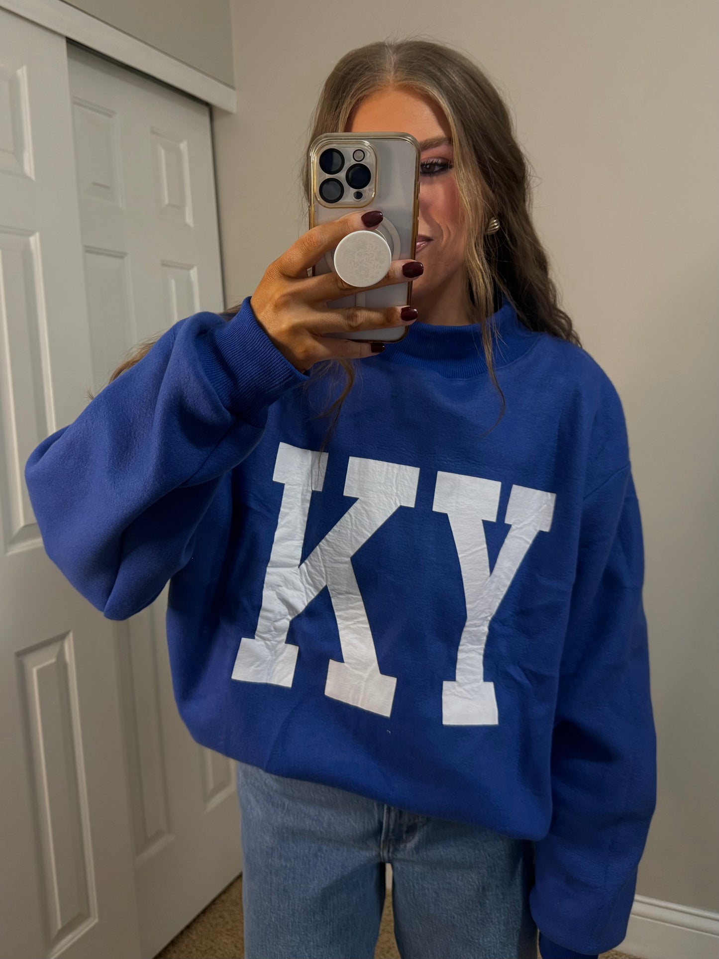 Reversible Mockneck | BLUE Kentucky/KY