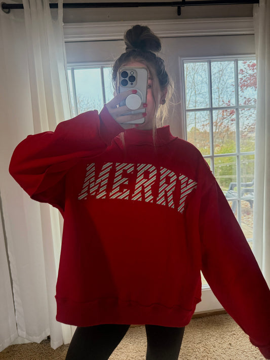 ‘MERRY' MockNeck