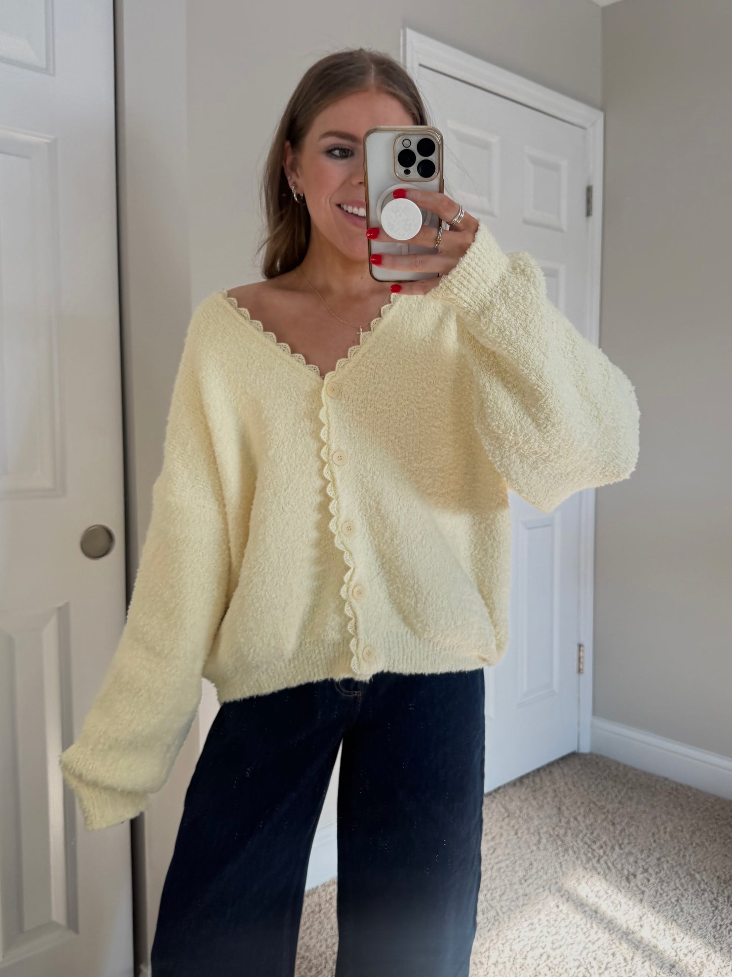 Butterfly Knit Cardigan