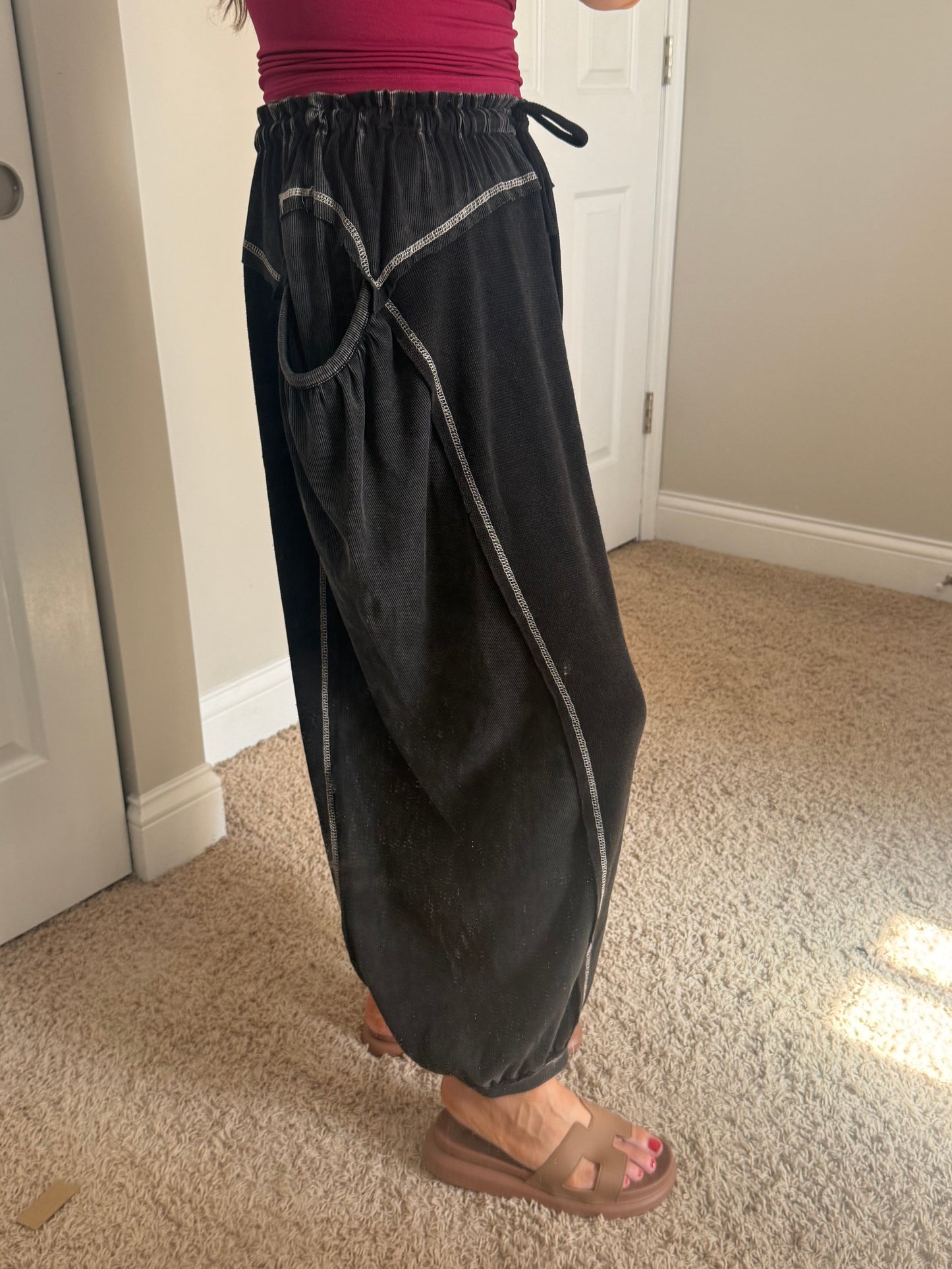 Double Gauze Balloon Pants