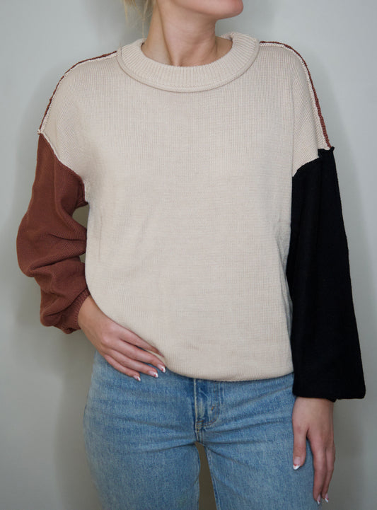 Verg Colorblock Sweater