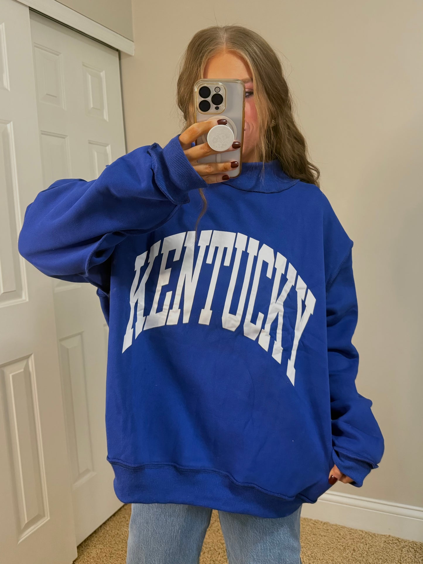 Reversible Mockneck | BLUE Kentucky/KY