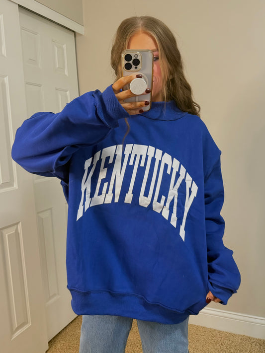 Reversible Mockneck | BLUE Kentucky/KY