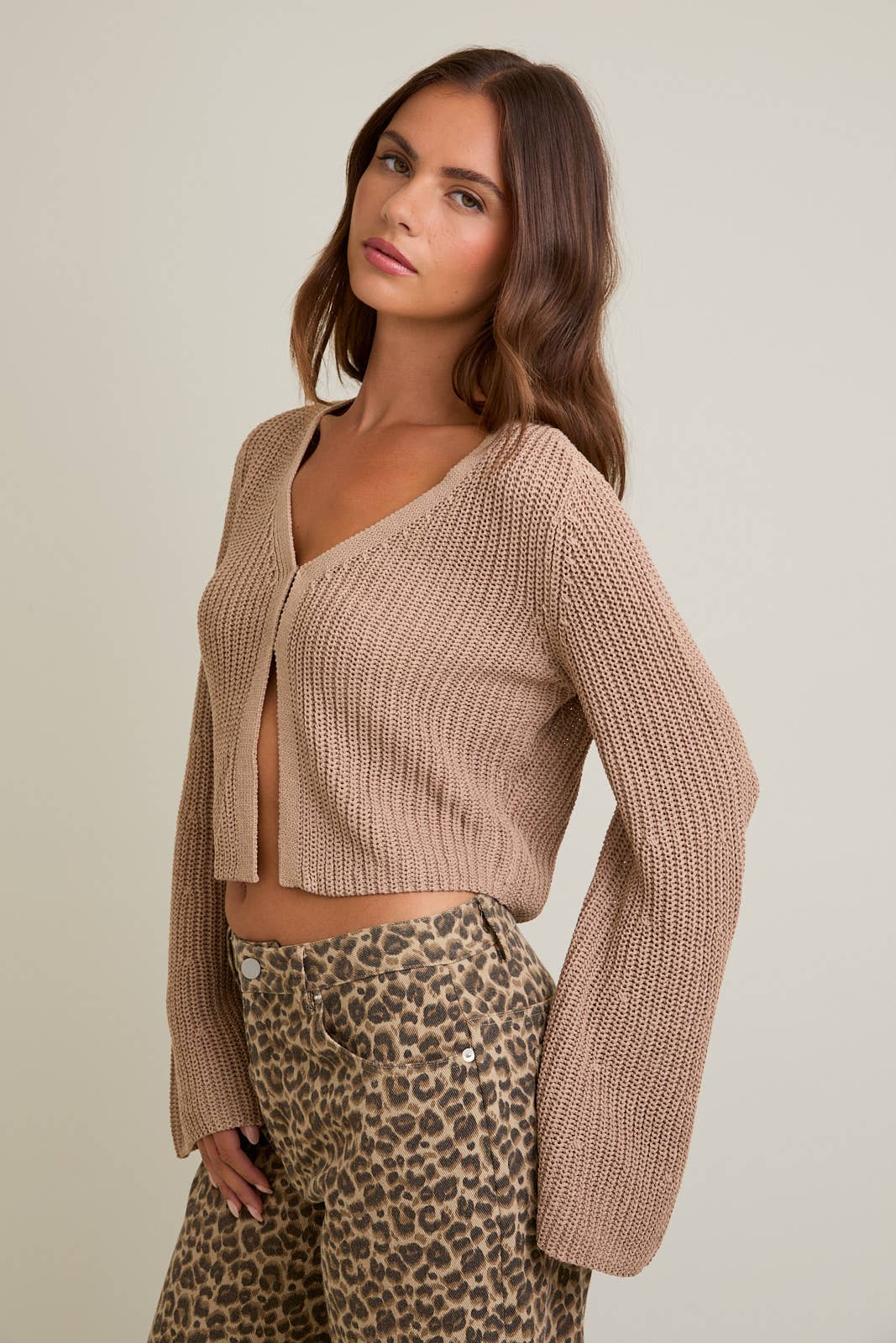Bell Sleeve Cardigan