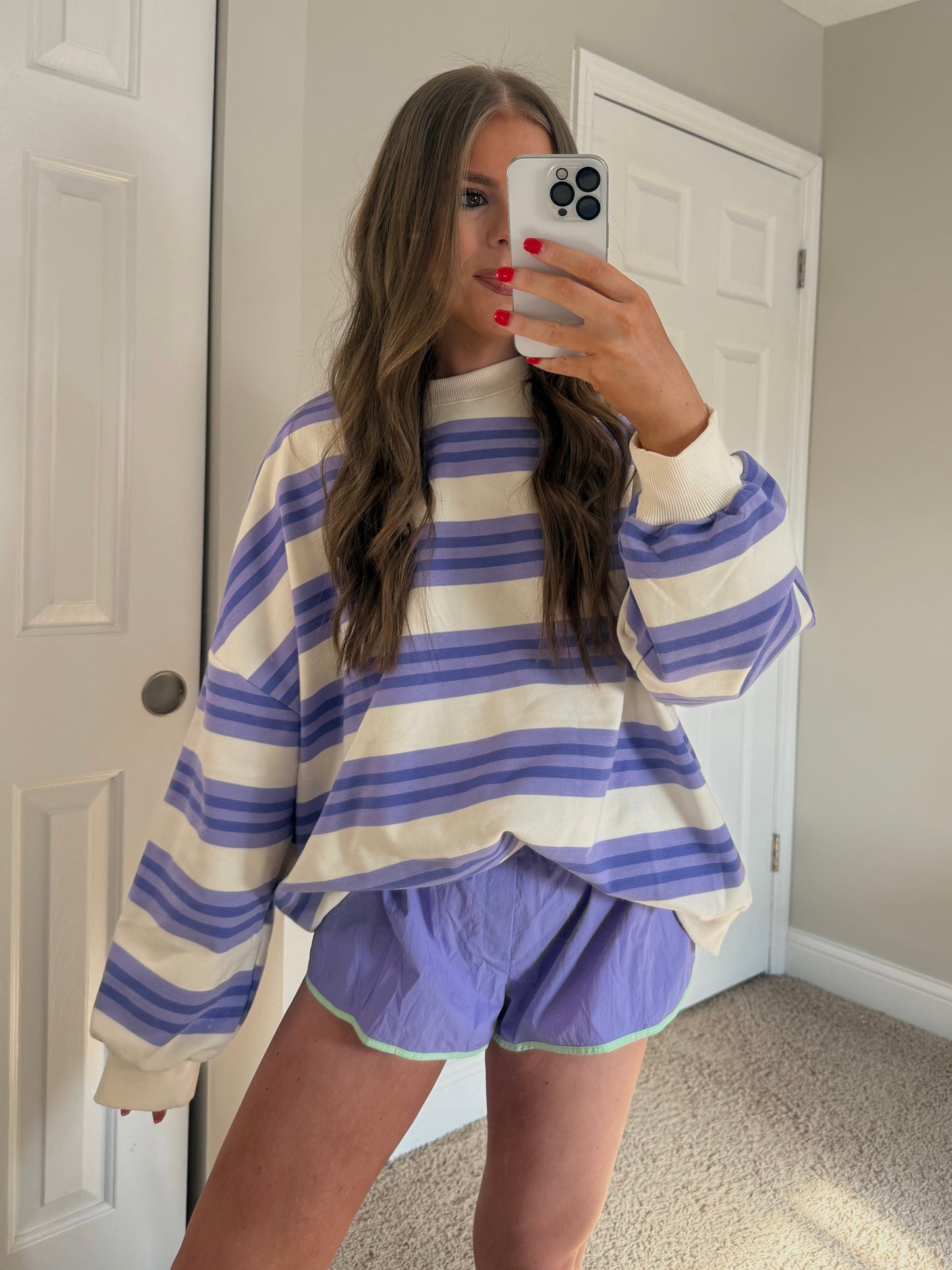 Lavender Breeze Crewneck