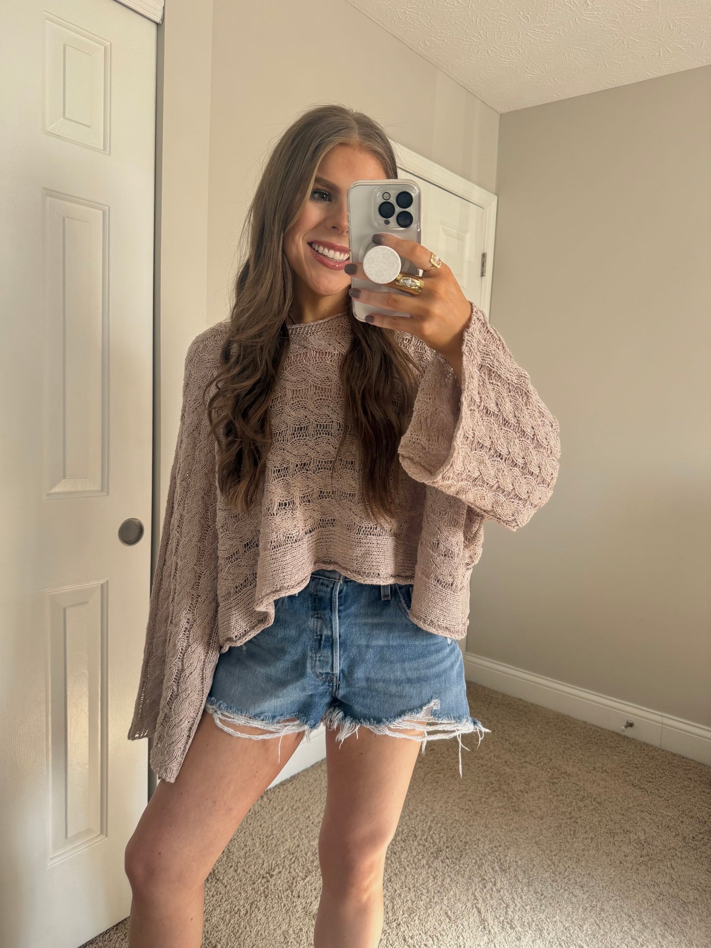 Horizon Sweater | Almond