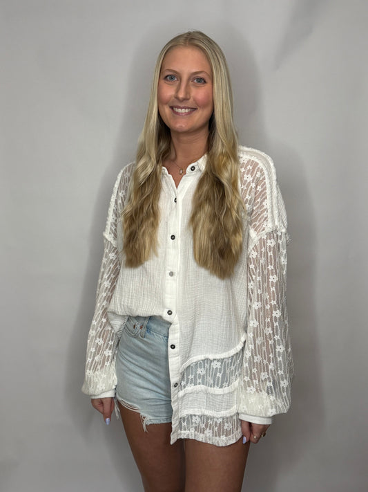 Tiff Button Up