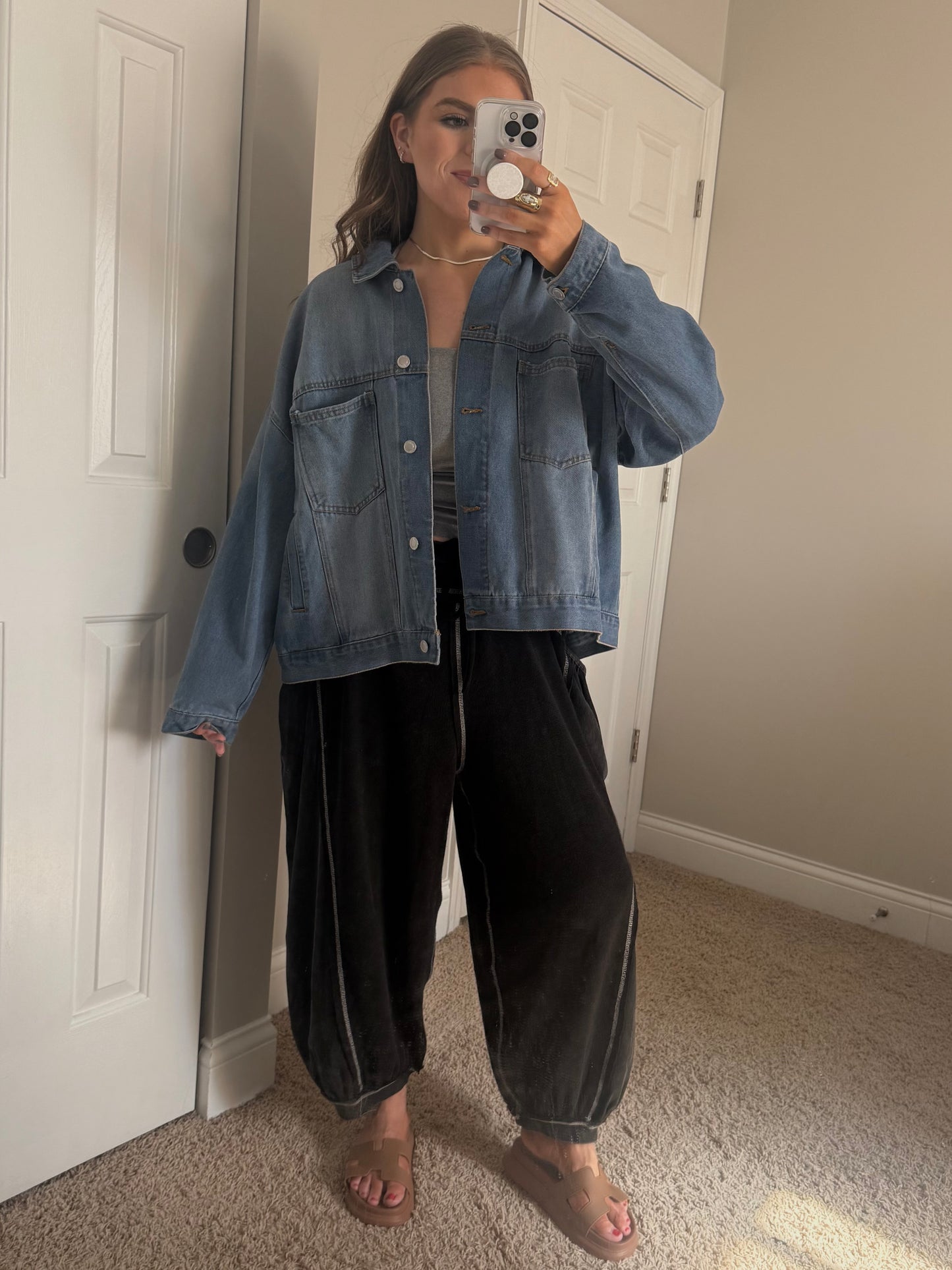 Double Gauze Balloon Pants