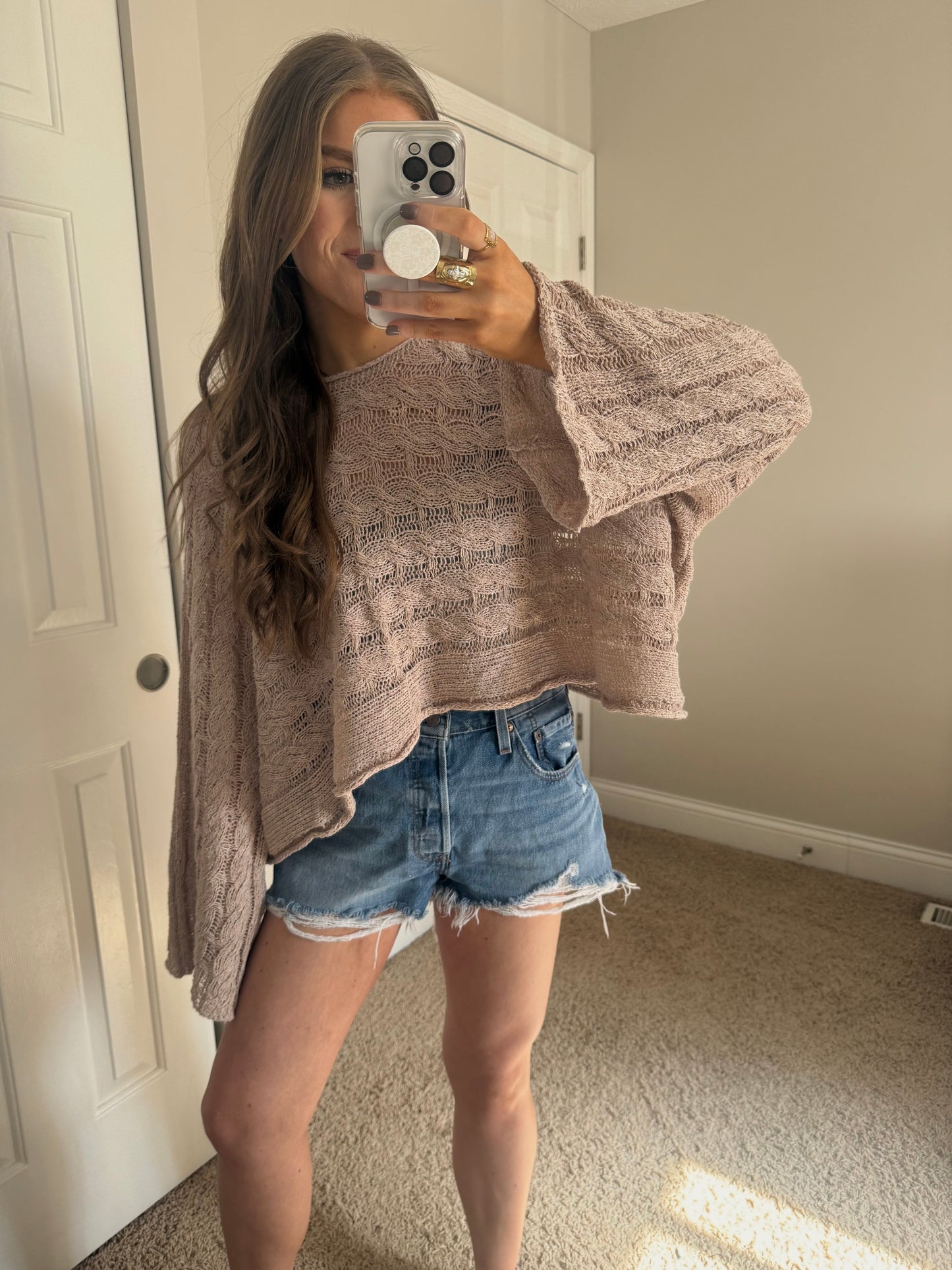 Horizon Sweater | Almond