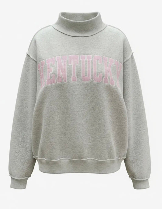 Embroidered Kentucky Mockneck