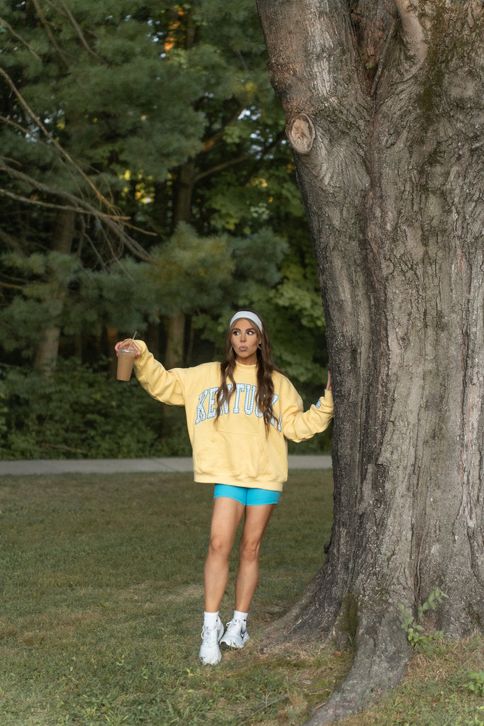 KENTUCKY Mockneck | Yellow/Blue