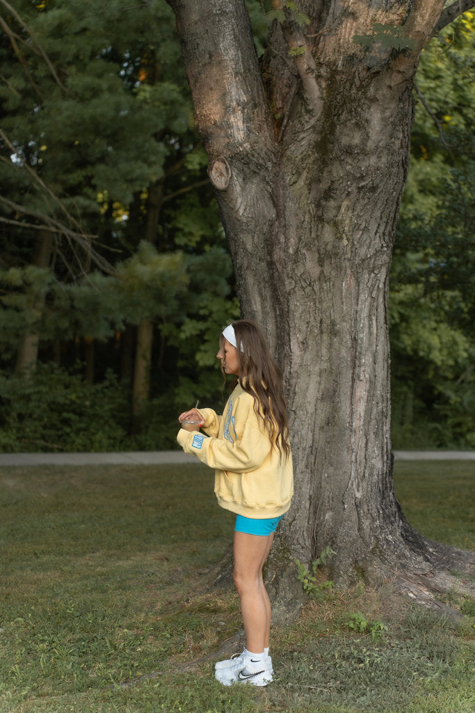 KENTUCKY Mockneck | Yellow/Blue