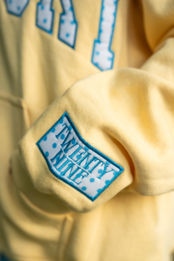 CINCY Mockneck | Yellow/Blue