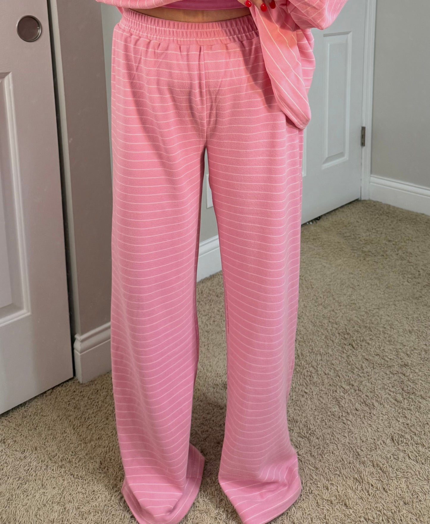 Vivienne Pink Striped Pants