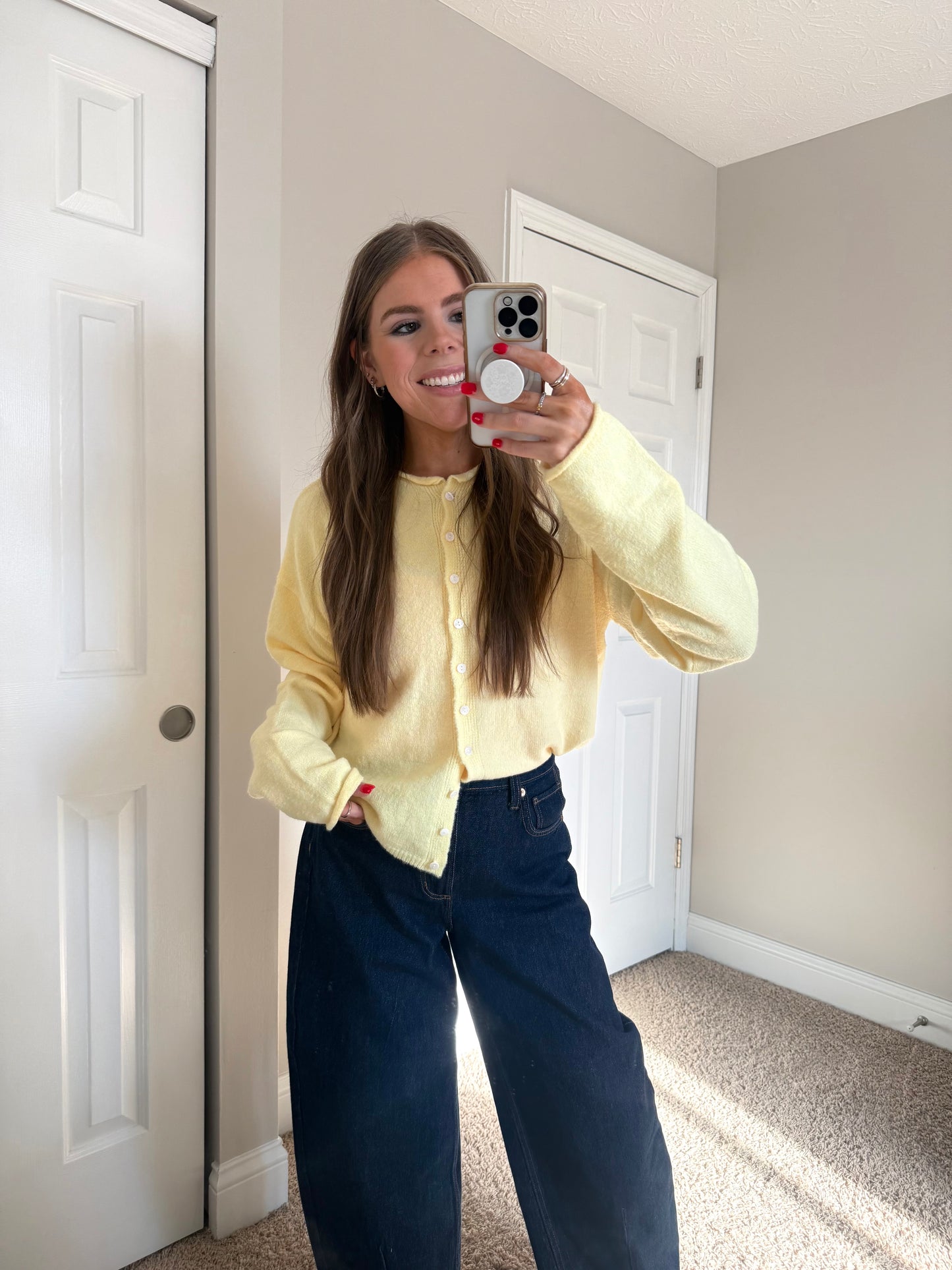 *LAST ONE* Meredith Cardigan Top | Butter