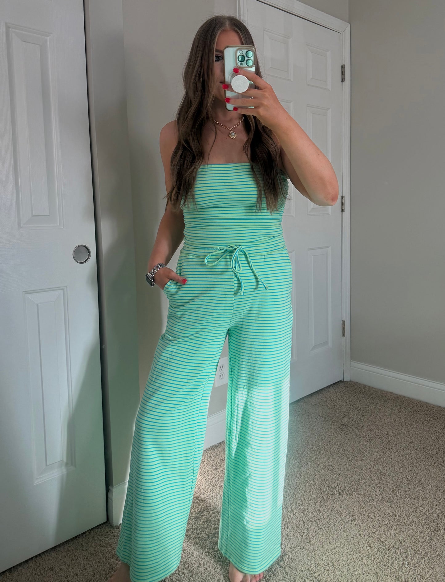 Walton Striped Tube Top