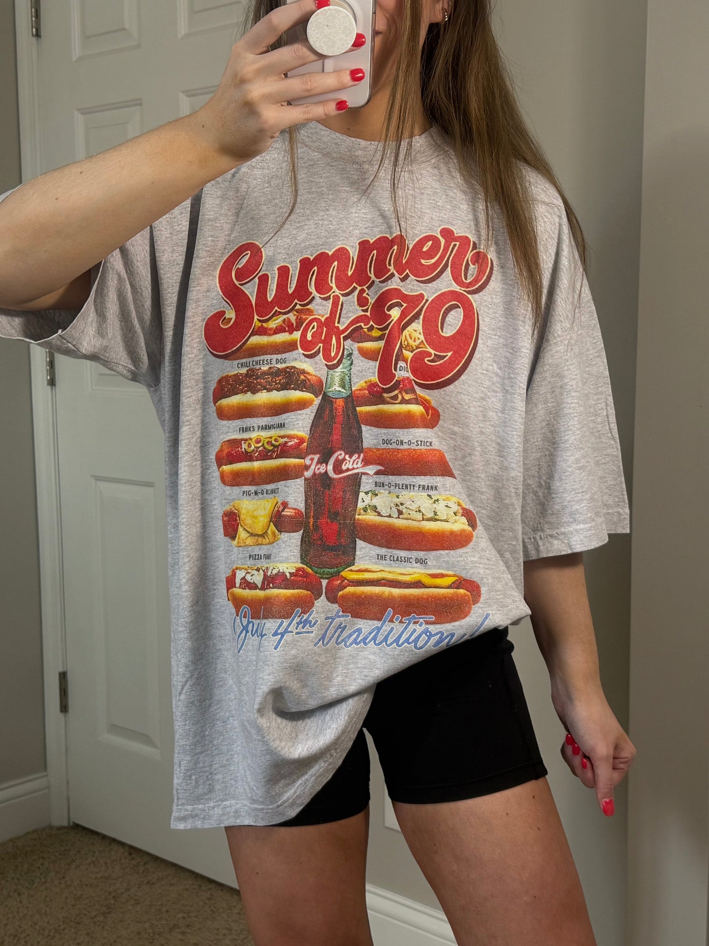 Summer of '79,  Hot Dogs Boxy Tee