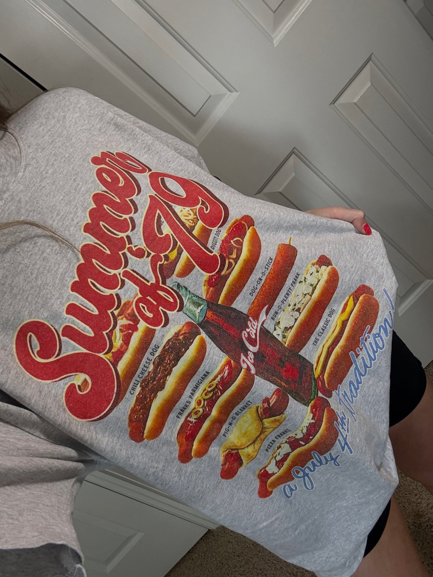 Summer of '79,  Hot Dogs Boxy Tee