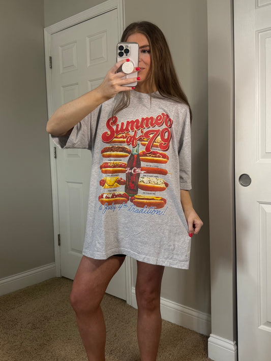 Summer of '79,  Hot Dogs Boxy Tee