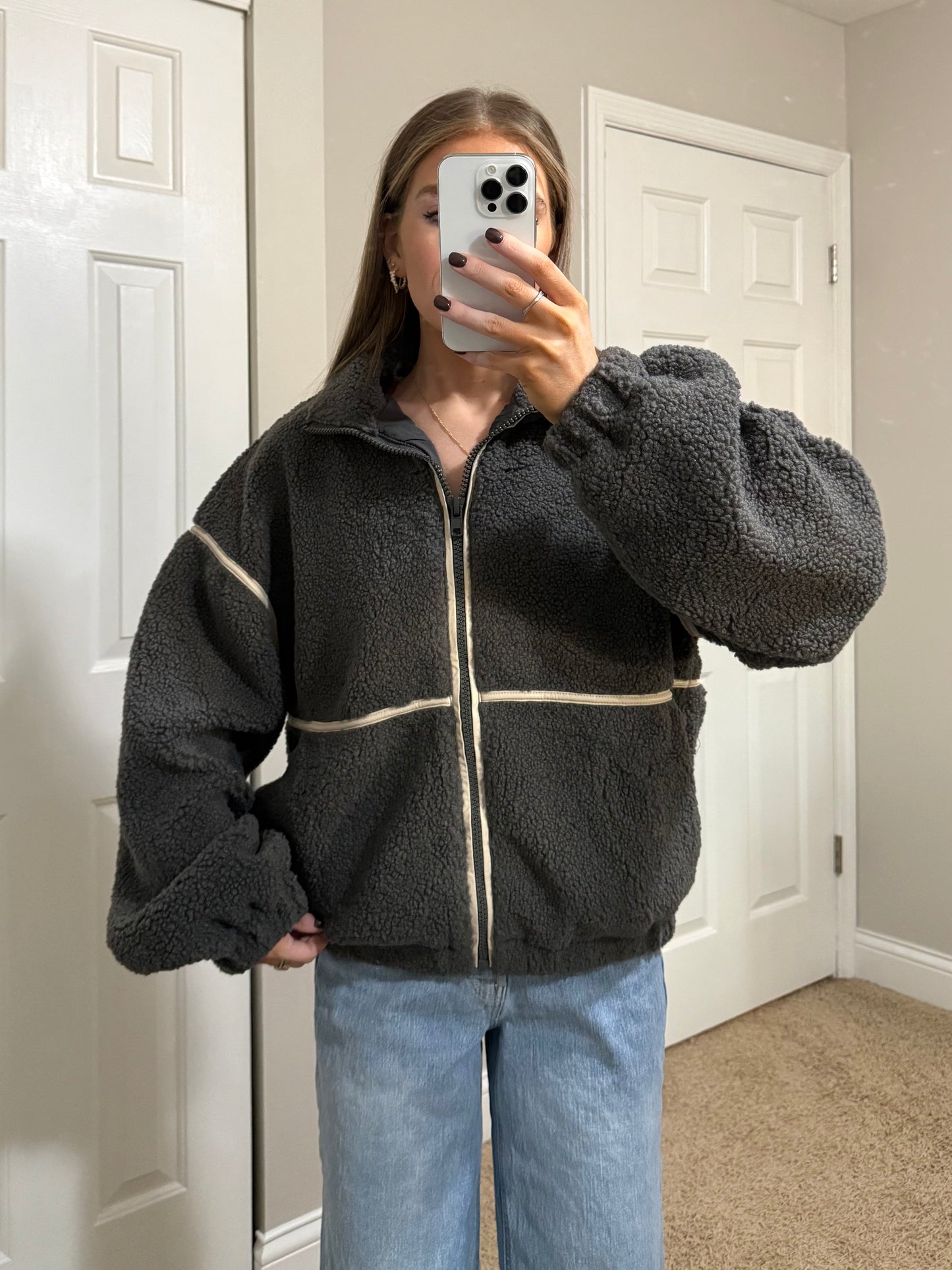 Jade Sherpa Jacket
