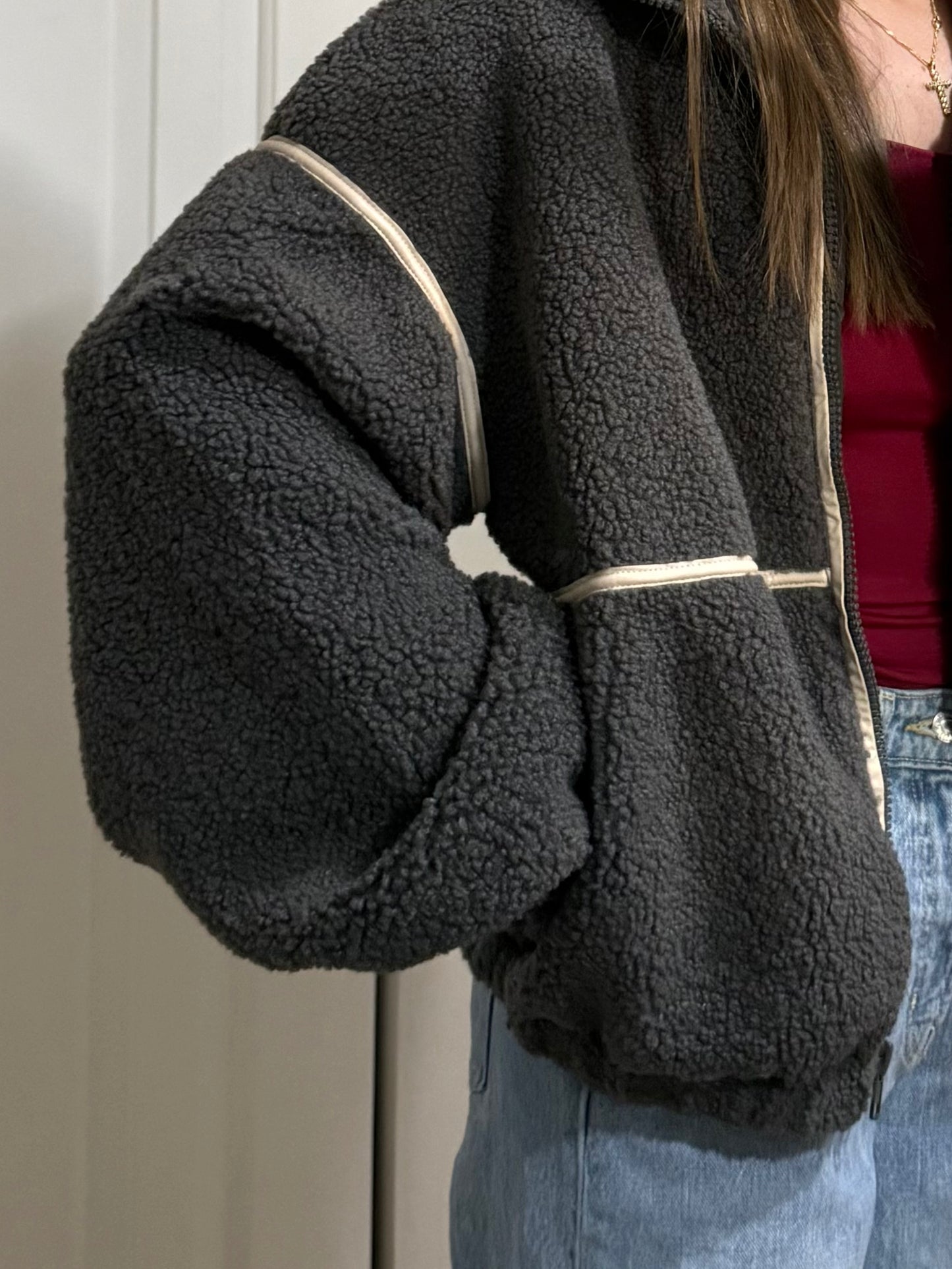 Jade Sherpa Jacket