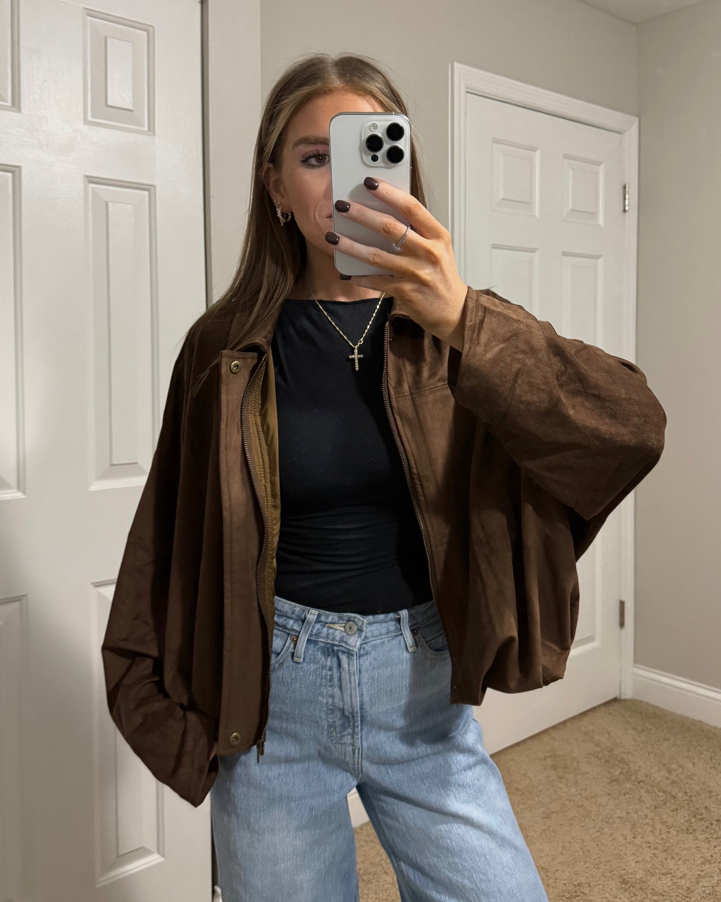 Forever Fall Suede Jacket